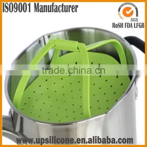 High Quality Silicone Drain Basket Silicone Steamer Basket thumbnail-3