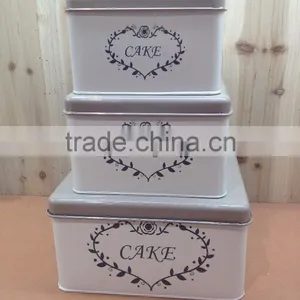 Food Grade Original Gourmet Round Cookie Cake Tin Storage Box thumbnail-2