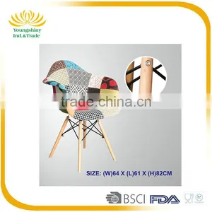 Hot Sale Modern Furniture Bar Chair With Beech Legs thumbnail-2