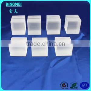 New Crystal Acrylic Ring Display Block Acrylic Jewellery Ring Stand Pink Acrylic Jewelry Display Block thumbnail-4