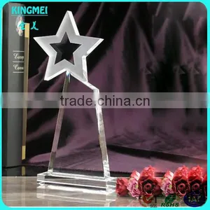 Top Grade K 9 Quality Crystal Award Plaques,star Crystal Plaque thumbnail-1
