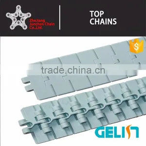 810-K200 Pitch 19.05mm Straight Running Plastic Table Top Chain for Conveyor thumbnail-1