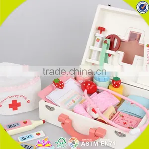 оптовая деревянная игрушка для медицинского ухода для младенцев, популярная деревянная игрушка для медицинского ухода для детей, популярная деревянная медицинская игрушка W10D011 thumbnail-4