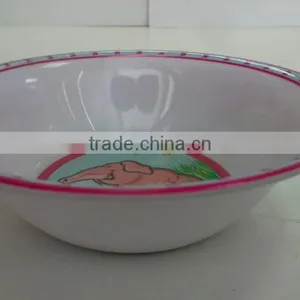 Round Melamine Bowl Melamine Dinnerware B2021 thumbnail-2