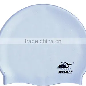 High Quality Yellow Water Proof Swimming Caps and Customized Silicone Swim Cap(CAP-112) thumbnail-1