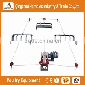 Chicken Automatic Feeder and Drinker for Broiler Parent Breeder / Broiler Layer Chicken Pan Feeder for Poultry Equipment thumbnail-5