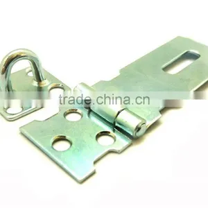 Hot Safety Hasp With Loose Staple Zice Plated, Door Hasp, Steel Hasp Staple Set 2-5/8" thumbnail-2