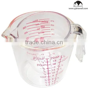 MJ-0360 300ML And 600ML Graduated Plastic Measuring Cup thumbnail-1