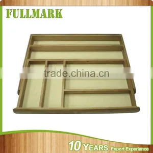 Wooden Wholesale New Arrival New Design Cutlery Tray thumbnail-1