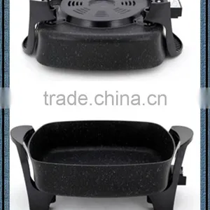 Mini Electric Non-stick Frying Pan Griddle Fan thumbnail-3