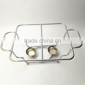 Food Warmer For Catering Buffet Chafer Glass Chafing Dish thumbnail-5