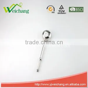 WCT104 Good Quality Hot Sale 304 Material Mesh Tea Ball Tea Infuser Tea Strainer Long Chain thumbnail-2