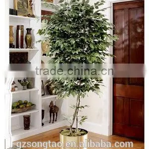 Hot Sale Bonsai Plant Artificial Ficus Tree for Indoor &outdoor Decor thumbnail-5