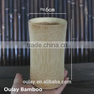 Eco-friendly Carve Cutom Logo Bamboo Elderly Cups Drink Cup thumbnail-4