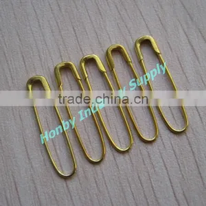 Price Tag 24mm Gold Plated French Safety Pin thumbnail-1