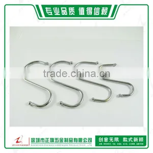 Stainless Steel Over Door Hooks S Hook Metal Hook for Packaging Accessories thumbnail-1