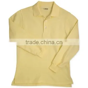 Little Boys' Uniform Regular Fit Long-Sleeved Polo thumbnail-1