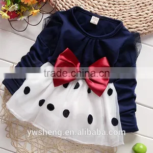 Hot Children Dress for 2-7 Year Old Little Girl Party Dress Picture Children Frocks Design thumbnail-2