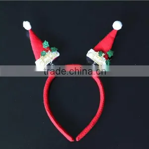 Lovely Shinning Ball Clover Feather Hairbands Diy Handmade Christmas Ball Hair Jewelry for 2016 Christmas Promotional Gifts thumbnail-6