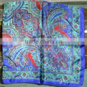 Printed Silk Scarf thumbnail-1