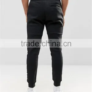 Custom Logo Side Print Men Cotton Thick Causal Sport Gym Joggers With Pocket Side Drawstring Pants thumbnail-2