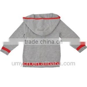2014 Spring 100% Cotton Boy's Cardigan Sweater thumbnail-2