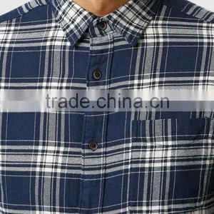 2016 Oxford Check Men Shirt Wholesale in China thumbnail-2