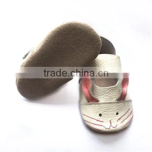 Rabbit Design Baby Girl Shoes Soft Sole Baby Shoes thumbnail-3