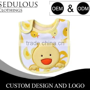 Embroidery Disposable Waterproof Baby Bibs thumbnail-1