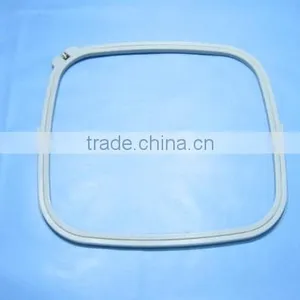 10pcs/set 18*18cm Wholesale Plastic Embroidery Hoops Circular Adjustable Ring Embroidery Hoop thumbnail-2