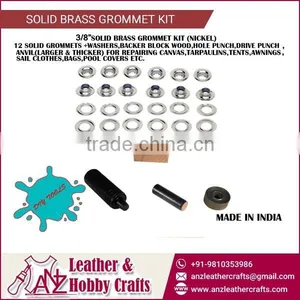 High Quality Grommets Tool Kit Used for Reinforce Holes in Leather and Clothes thumbnail-1