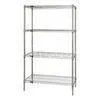 Grocery Store White Metal Display Rack Wire Mesh Display Stand Replaced Hooks and Hangers thumbnail-1
