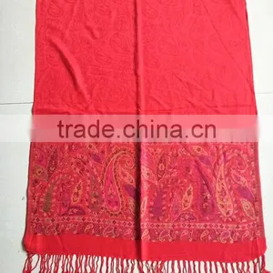 New Design Winter Women's Pashmina Stole Scarves Long Printed Shawls thumbnail-3
