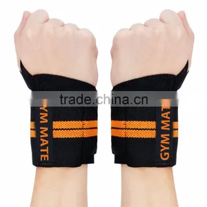 Weight Lifting Sports Elastic Wrist Wrap 12" thumbnail-1