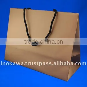 Luxury Shopping Paper Bag STOCKLOT LOW PRICE---HG-GOLD 200--- Wholesale thumbnail-1