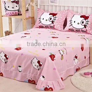 Hot Selling Hello Kitty Bedding Sets Kids Cotton Bedding Set Wholesale Price thumbnail-6