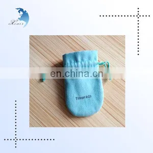 Exquisite Customized Printing Personale Logo Velvet Pouch Bags for Jewelry thumbnail-4