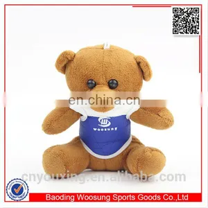 Brand New Taekwondo Key Chain Bear Toys With Chest Guard thumbnail-1