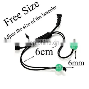 7 Chakra Natural Stone Yoga Bracelet Handmade Braided Rope Healing Beads Bracelet thumbnail-4