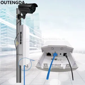 3KM Long Range Outdoor CPE AP WiFi Router 2.4GHz 300Mbs Wireless Wi-Fi Repeater Access Point Wifi Extender Bridge Client thumbnail-1