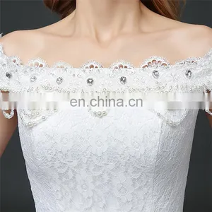 HS1632 2017 Sweetheart Beaded Lace Appliqued Princess Wedding Dresses Bridal Ball Gown thumbnail-6