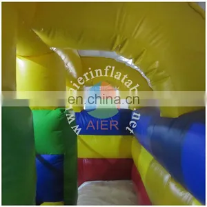 Double Lanes Dry Slides/inflatable Slide Game thumbnail-3