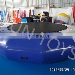 4meters Cheap Inflatable Water Jumping Trampoline for Children Water Park Obstacles thumbnail-1