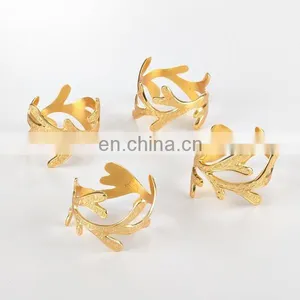 Gold Coral Napkin Rings thumbnail-2