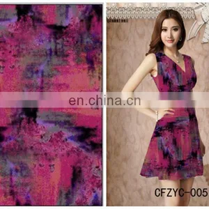 Wholesale 100% Printed Cotton Poplin Fabric, Compasses Flower Digital Printing Fabric thumbnail-1