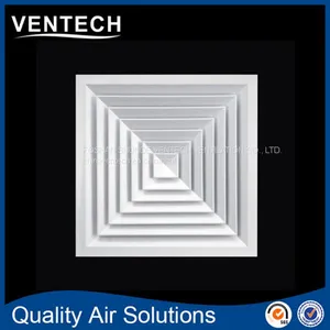 Ventech Ceiling Fresh Air Square Diffuser thumbnail-1