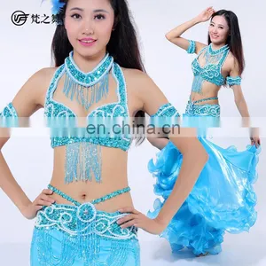 Beading Tassel Sequins Sexy Austrial Bellydance Costumes thumbnail-2
