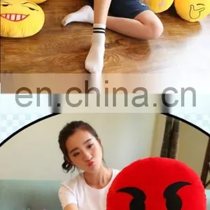 Wholesale Drop Shipping Funny Emoji Pillow,Creative Face Emotion Backpack Pillow for Sleeping,playing Size: About 28cm x 28cm thumbnail-3