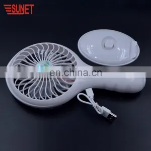 Home Appliances Portable Handheld Usb Rechargeable Battery Table Mini Ceiling Fans thumbnail-2