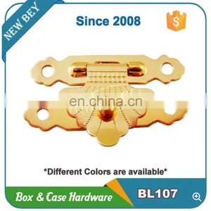 Manufacturer Supply Golden Metal Small Jewelry Box Lock thumbnail-1